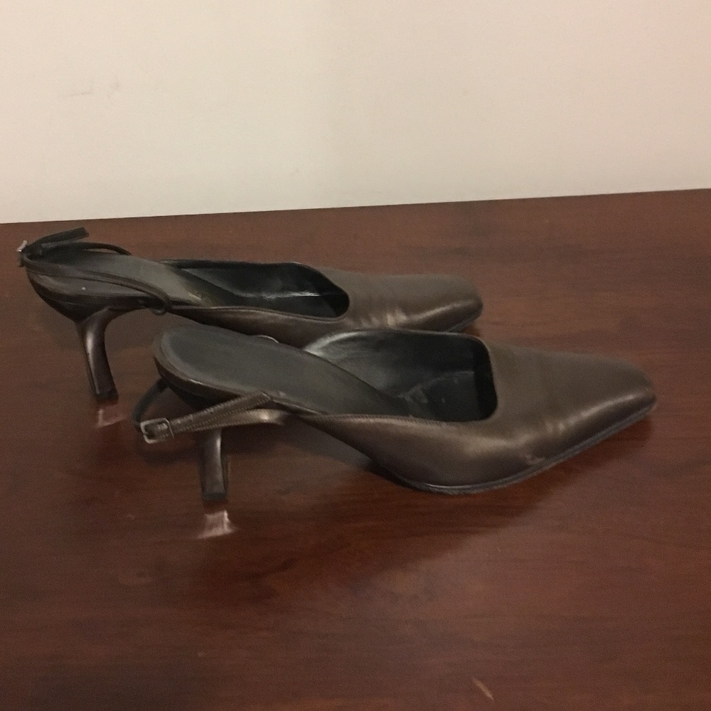 Ferragamo Metallic Heel